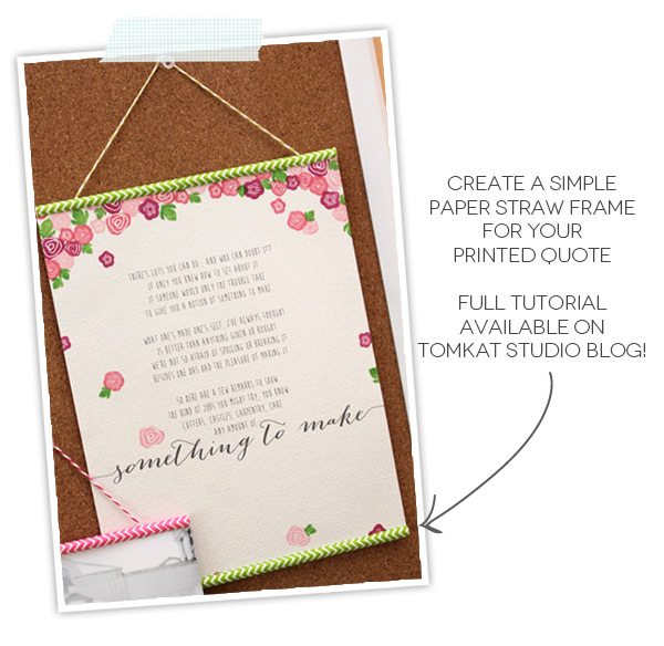 Printspiration: Something to Make | Damask Love Blog