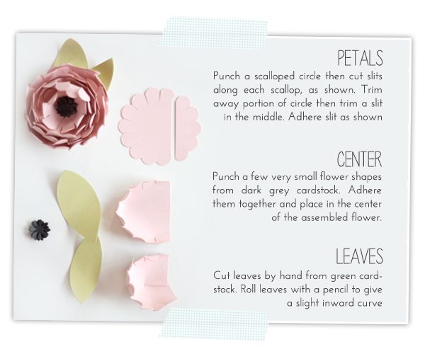 easy paper punch flowers damask love small flower paper punch