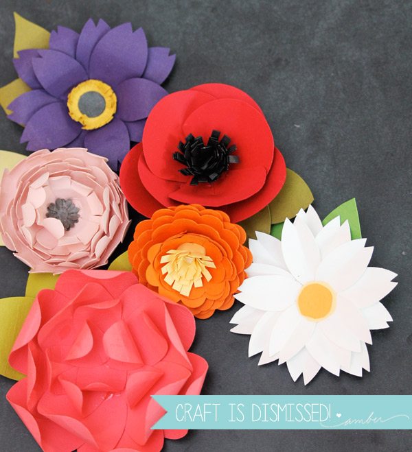 easy paper punch flowers damask love flower paper punch