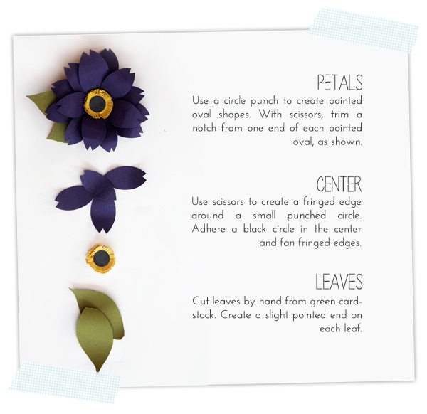 easy paper punch flowers damask love small flower paper punch