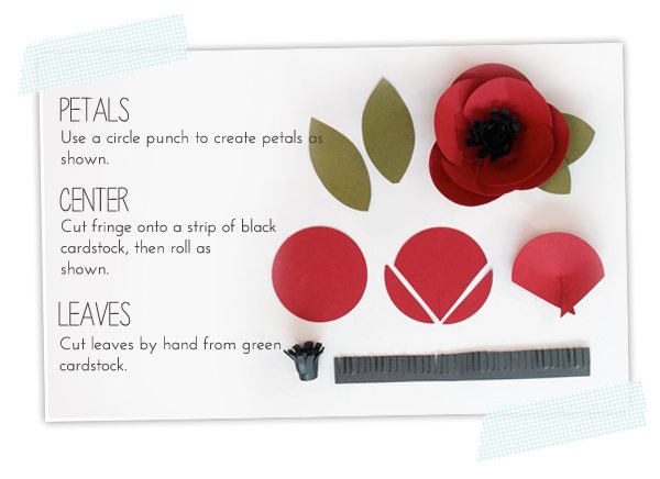 easy paper punch flowers damask love flower petal paper punch