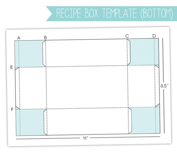 Style Watch Recipe Box Gift Set Damask Love Toprecipeboxtemplate