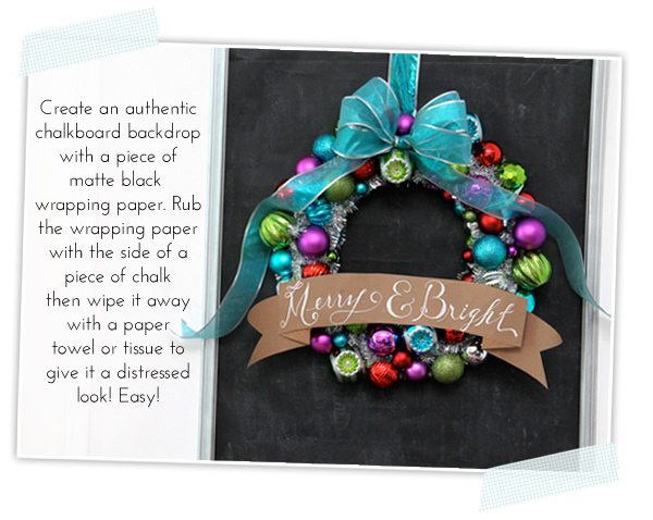 A Cheery & Chalkboard Christmas with Martha Stewart and Home Depot | Damask Love